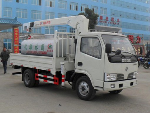 東風多利卡隨車吊灑水車圖片 東風多利卡隨車吊灑水車圖片