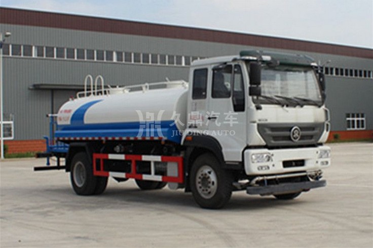 10噸灑水車多少錢_10噸(10方)重汽斯太爾綠化灑水車廠家價格