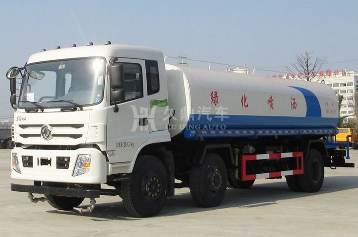 20噸灑水車最低價格_20噸(20方)東風特商小三軸綠化灑水車廠家價格3