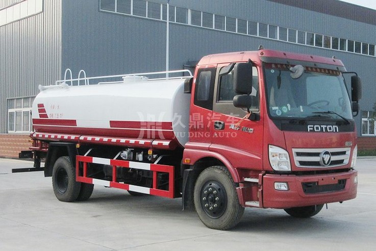 10噸灑水車廠家_10噸福田奧鈴綠化灑水車廠家價格