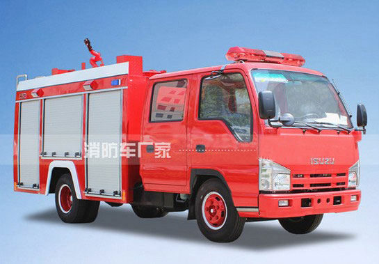 3噸五十鈴100P水罐消防車價(jià)格