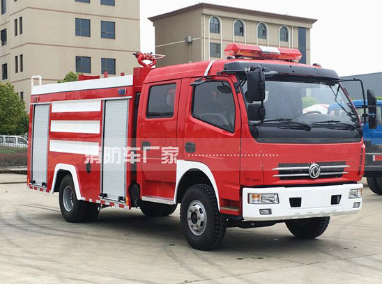 4噸東風(fēng)多利卡泡沫消防車價(jià)格