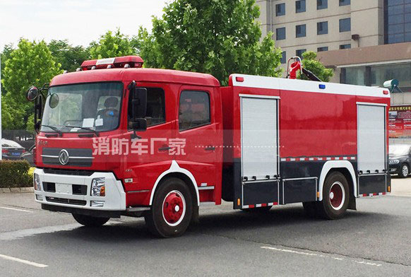 6噸東風天錦泡沫消防車價格