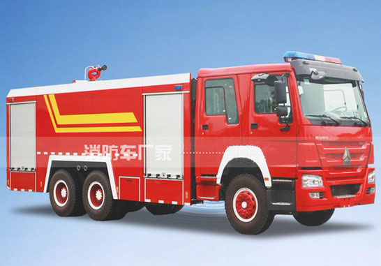 12噸重汽豪沃泡沫消防車價格