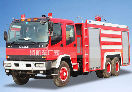 12噸慶鈴FVZ五十鈴后雙橋泡沫消防車價格