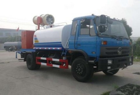 多功能灑水車視頻_東風145農藥噴灑車價格