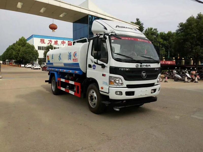 10噸灑水車租一個(gè)月多少錢_福田歐馬可10方綠化灑水車廠家價(jià)格4