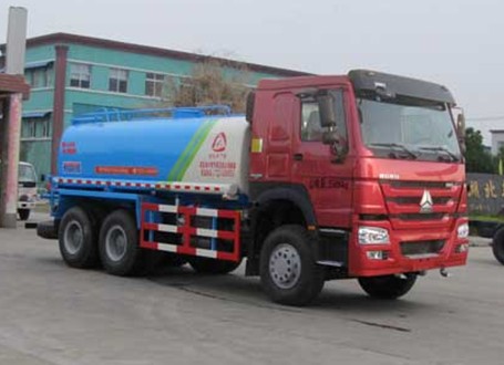 重汽豪沃18方綠化灑水車廠家價格