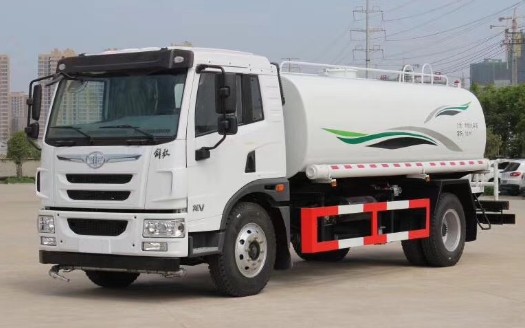 15方灑水車多少錢一臺_解放龍V 15噸綠化灑水車廠家價格2