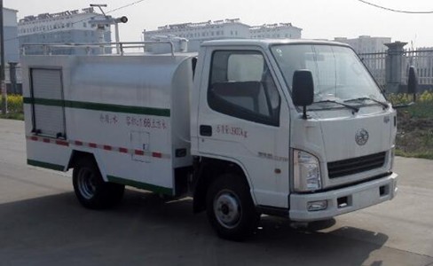 一汽解放紅塔霸鈴2方消防灑水車