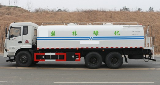 工程灑水車圖片_工程灑水車視頻大全_東風御龍后雙橋20噸工程灑水車2
