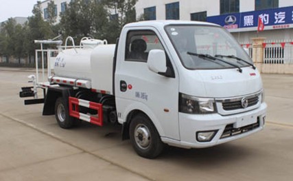 小型灑水車型號規格及功率_東風途逸2噸小型灑水車