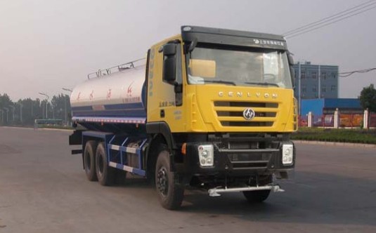 20噸灑水車型號_上汽紅巖杰獅20噸綠化灑水車廠家價格