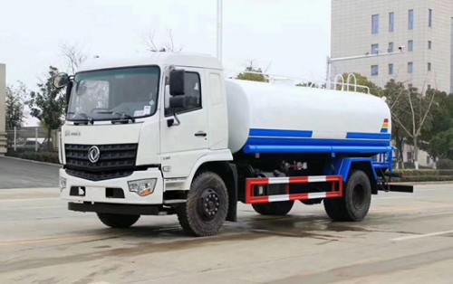 15噸灑水車租賃報價表_東風專底15噸綠化灑水車廠家價格