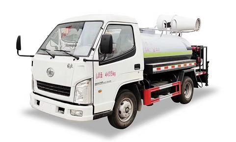 解放霸鈴藍(lán)牌霧炮抑塵車