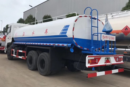 20方灑水車是多少噸_東風天龍后雙橋20方綠化灑水車4