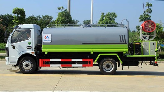 多功能抑塵車使用說明_國六東風凱普特K7霧炮灑水車廠家價格2