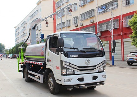 多功能灑水車廠家_國六東風多利卡鐵路抑塵車廠家價格