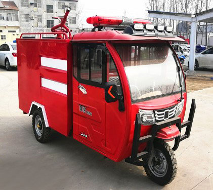 小型灑水車三輪_電動三輪消防車_電動三輪小型灑水車