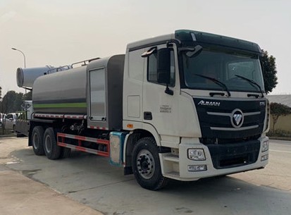 多功能抑塵車廠家_15方福田后雙橋霧炮抑塵車多少錢?