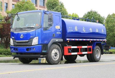 15噸灑水車多少錢一臺_國六15方東風(fēng)柳汽乘龍L3綠化灑水車廠家價格3