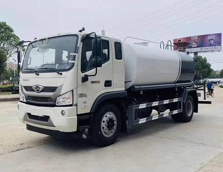 12方灑水車圖片_國六12方福田瑞沃ES3綠化灑水車廠家價格
