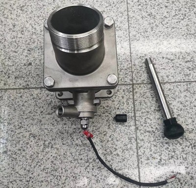 消防車電加熱出水口球閥多方位圖片 消防車電加熱出水口球閥多方位圖片