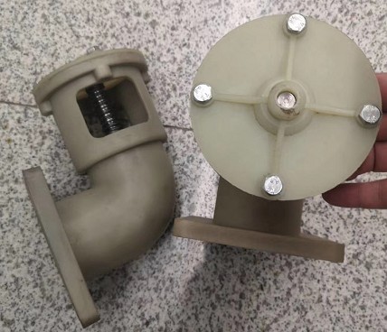 消防車老式罐體進水單向閥 消防車老式罐體進水單向閥