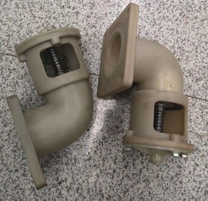 消防車老式罐體進水單向閥 消防車老式罐體進水單向閥