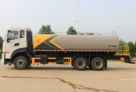 國六東風(fēng)天龍18方后雙橋綠化灑水車廠家價格3