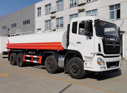 25方灑水車多少錢一輛_國六25方東風天龍前四后八灑水車