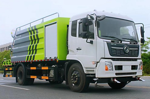 國六東風天錦多功能全液壓單發抑塵車 國六東風天錦多功能全液壓單發抑塵車