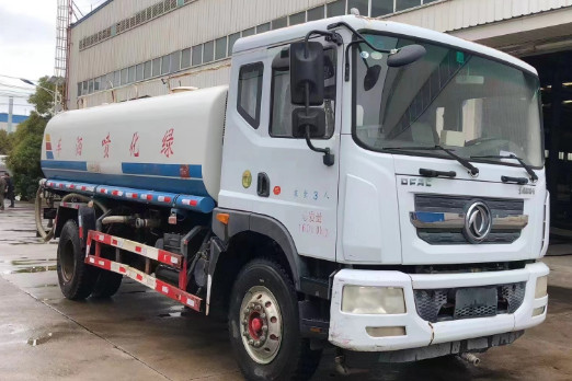 二手15方康機180馬力灑水車_二手東風多利卡d9灑水車