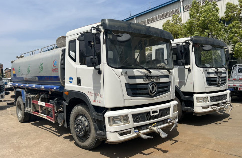 二手15方灑水車_二手國五東風華神T5灑水車