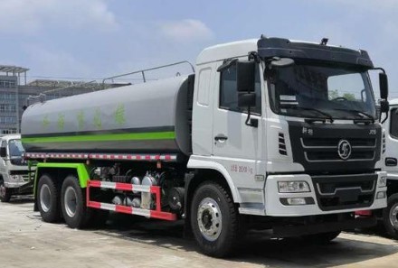 工程灑水車廠家_20方陜汽軒德X6后雙橋灑水車