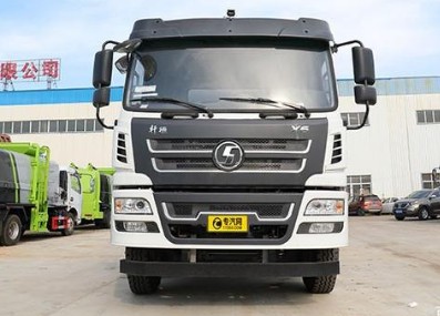 工程灑水車(chē)廠家_20方陜汽軒德X6后雙橋?yàn)⑺?chē)4